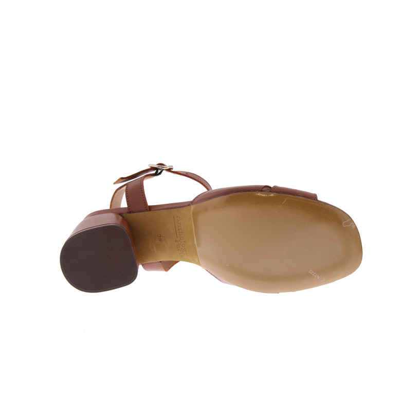 Anthology Paris sandals cognac 5