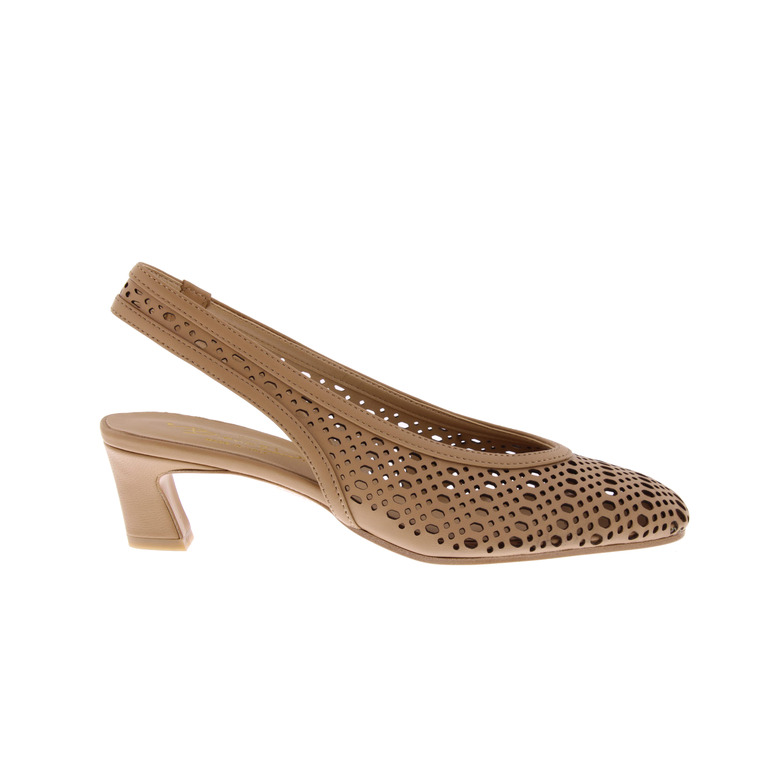 Bianca Di slingbacks camel 1