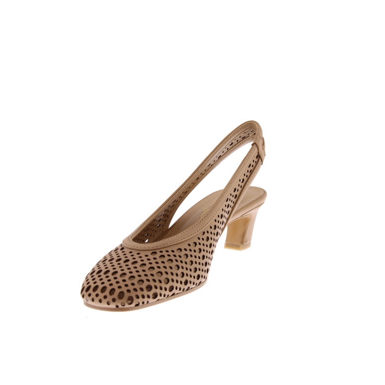 Bianca Di slingbacks camel 3