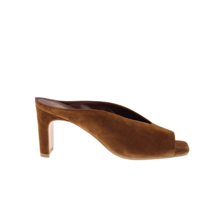 Bianca Di thong slippers cognac
