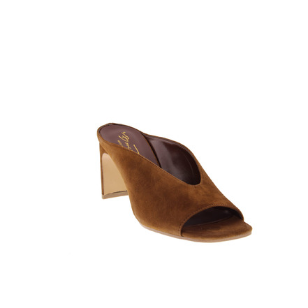 Bianca Di thong slippers cognac