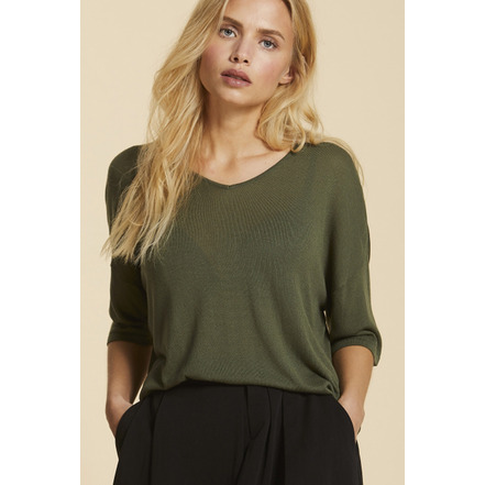 Sibin Linnebjerg trui blauw