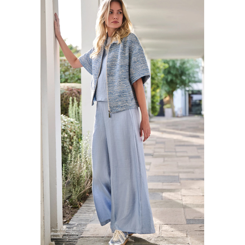 Due Amanti trousers blue 2