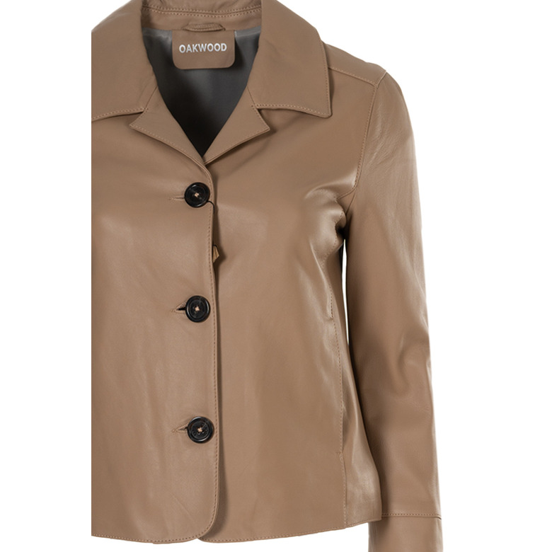 Oakwood vest camel 2