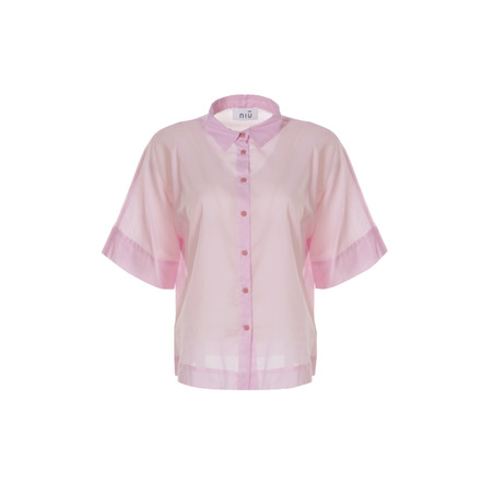 Niu blouse roze