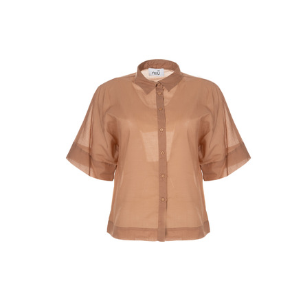Niu blouse roze