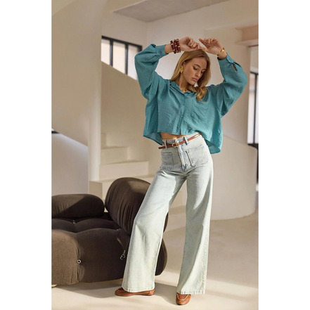 Love At Me jeans bleu