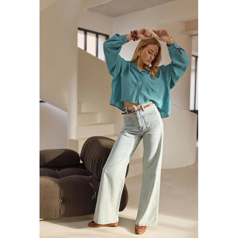 Love At Me jeans bleu 2