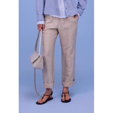 Nathalie Vleeschouwer broek beige