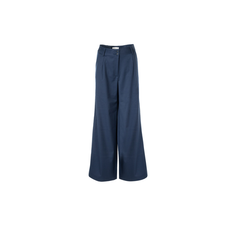 Nathalie Vleeschouwer trousers blue 1