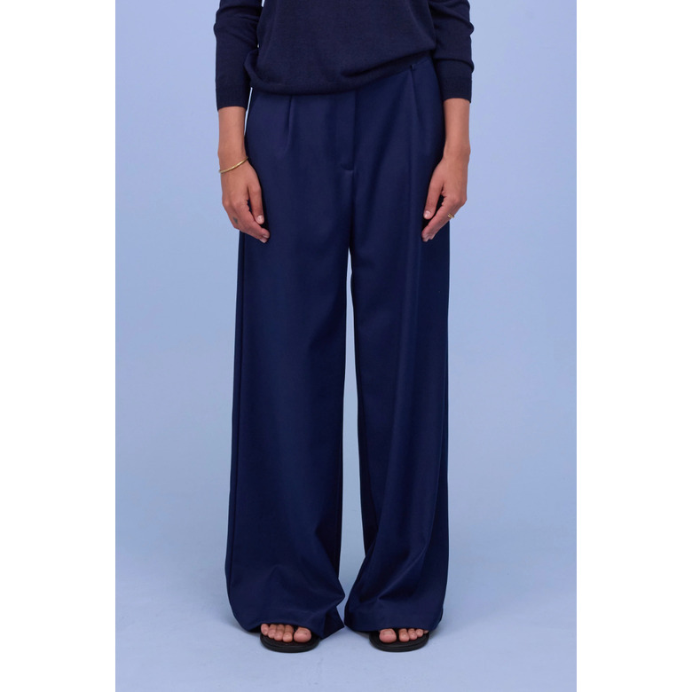 Nathalie Vleeschouwer trousers blue 2