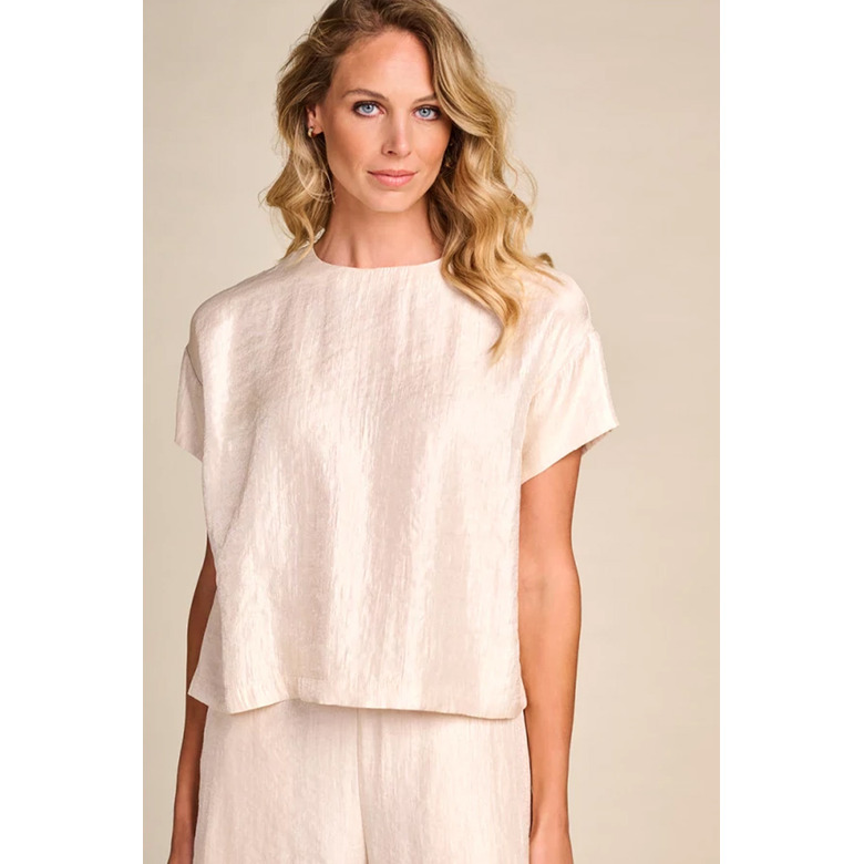 Due Amanti blouse beige 2