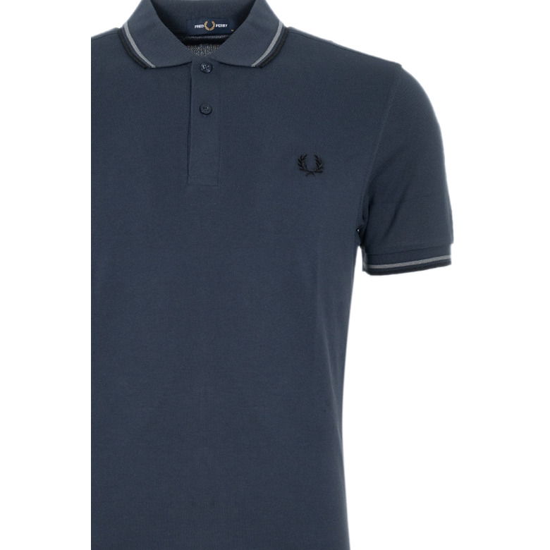 Fred Perry hemd blau 2