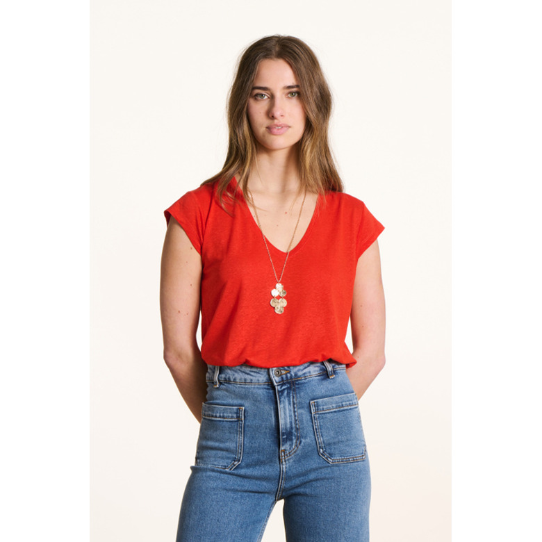 La Fee Maraboutee t-shirt orange 2