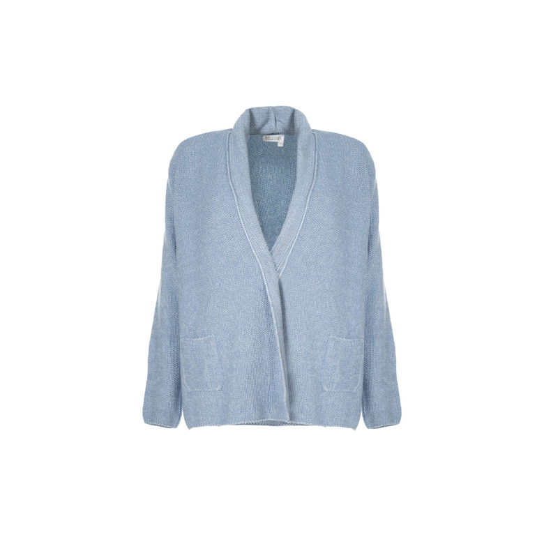 Belluna cardigan blauw 1