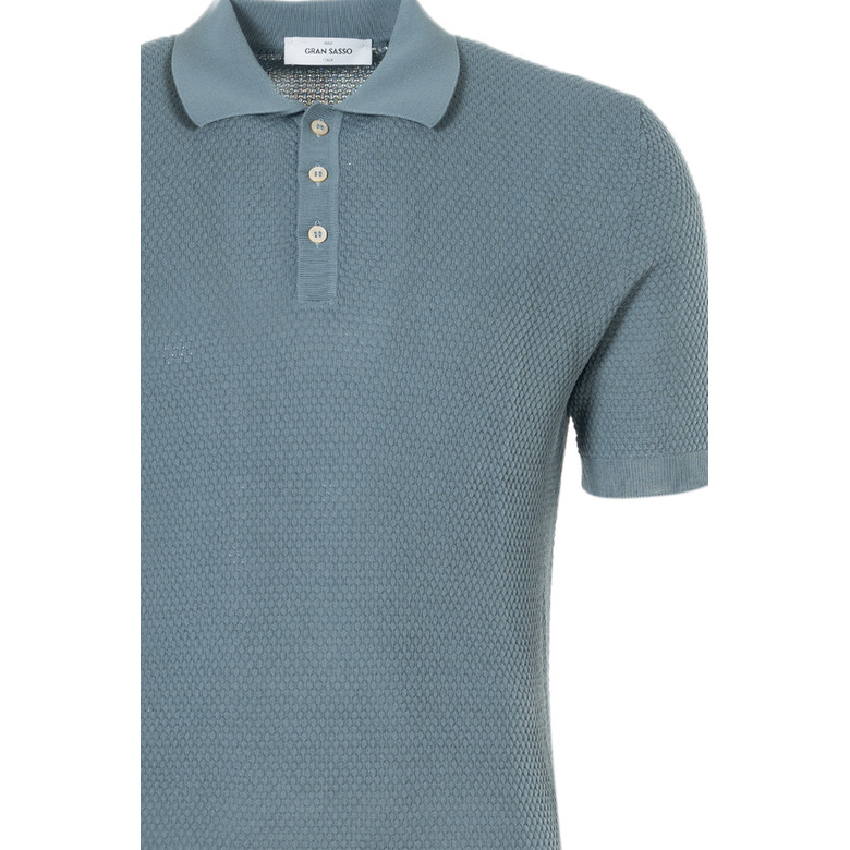 Gran Sasso polo blauw 2