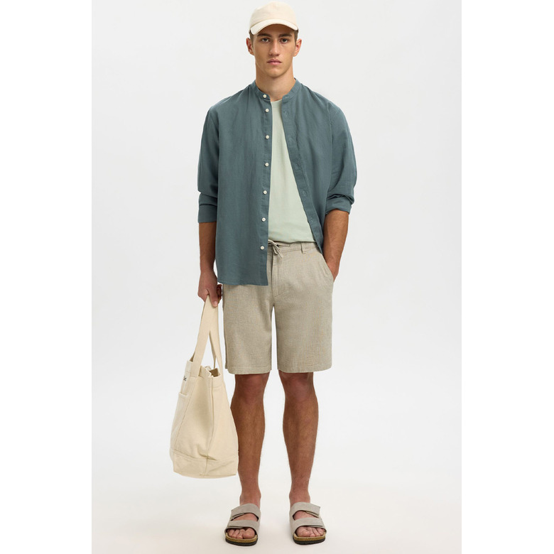 Selected Homme short vert 2