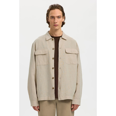 Selected Homme hemd beige