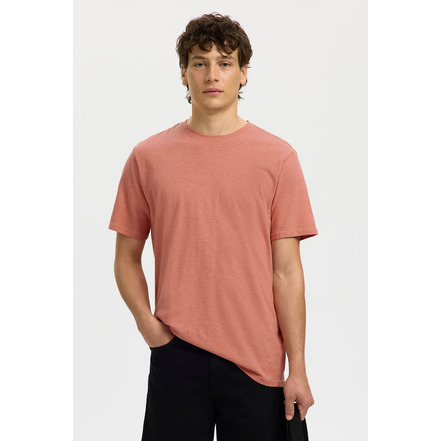 Selected Homme t-shirt rosa