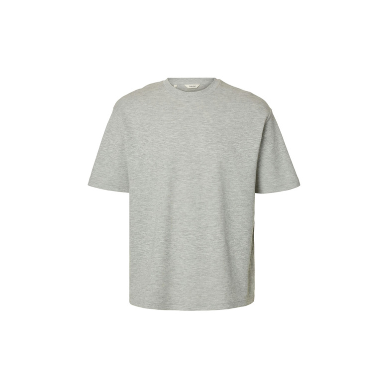 Selected Homme t-shirt gris 1