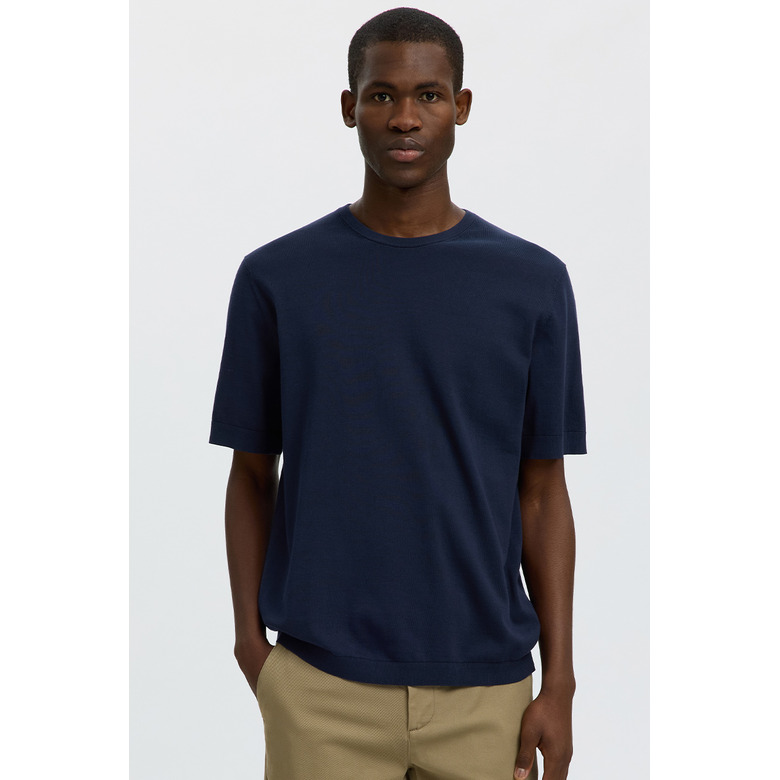 Selected Homme t-shirt bleu 2