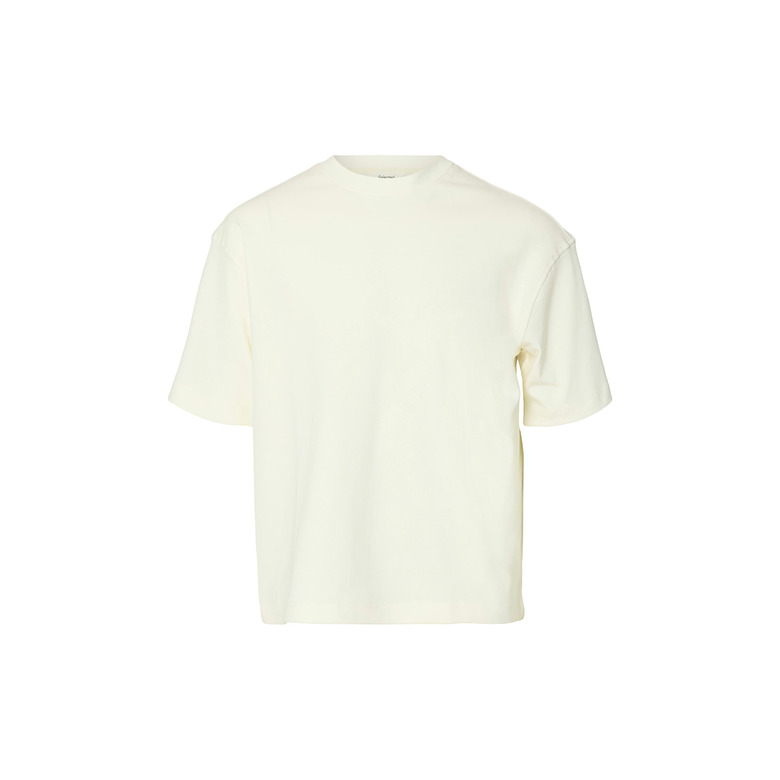 Selected Homme t-shirt ecru 1