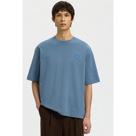 Selected Homme t-shirt bleu