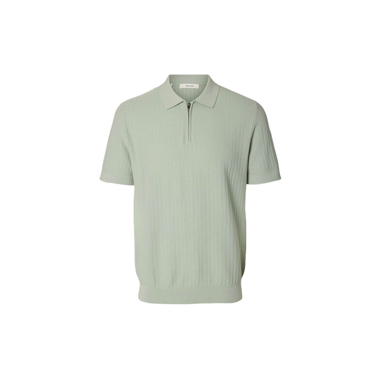 Selected Homme polo vert 1