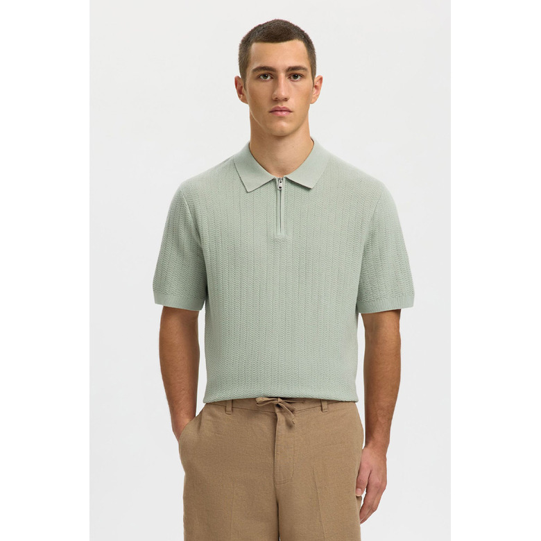 Selected Homme polo vert 2