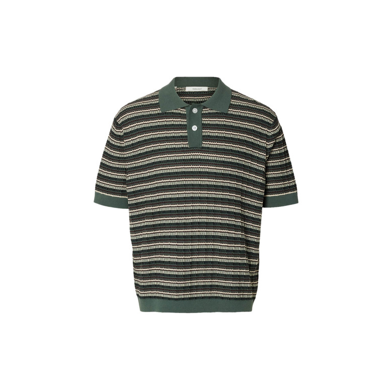 Selected Homme polo vert 1