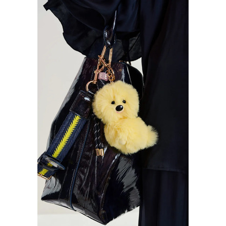 Essentiel bag charm gelb