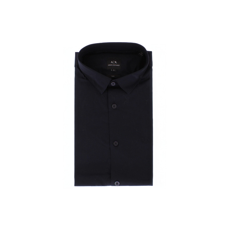 Armani Exchange chemise bleu 1