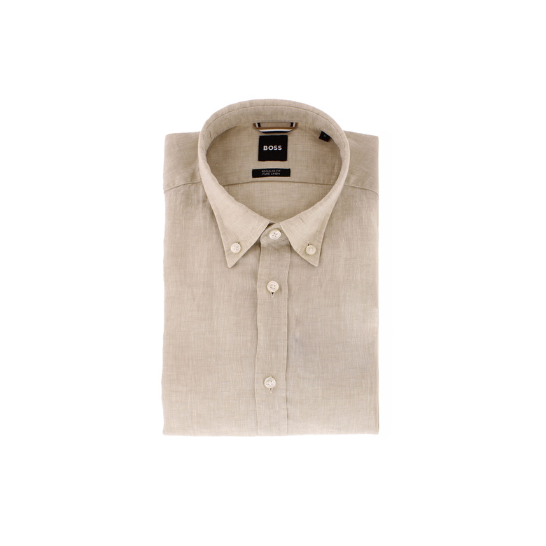 Boss chemise beige 1