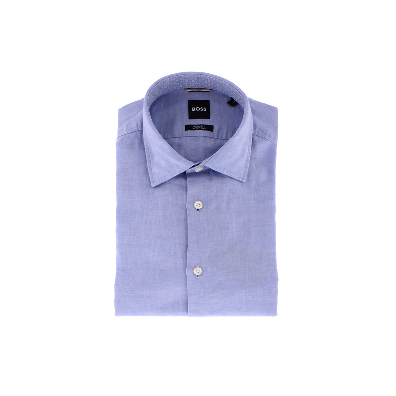 Boss chemise bleu 1
