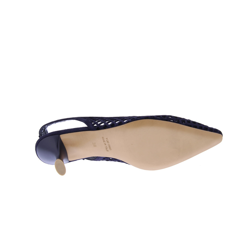 Bianca Di slingbacks bleu 5