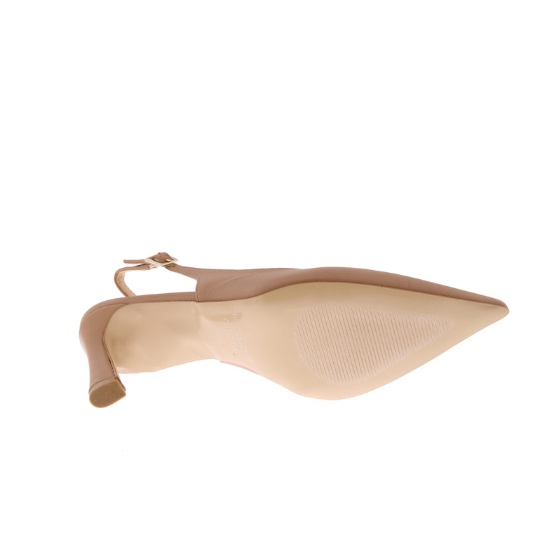 Emmeblu Altramarea slingbacks camel 5