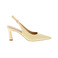 Emmeblu Altramarea slingbacks jaune