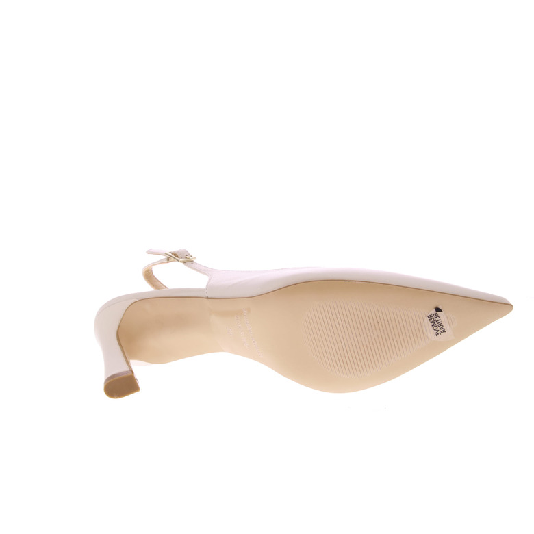Emmeblu Altramarea slingbacks ecru 5