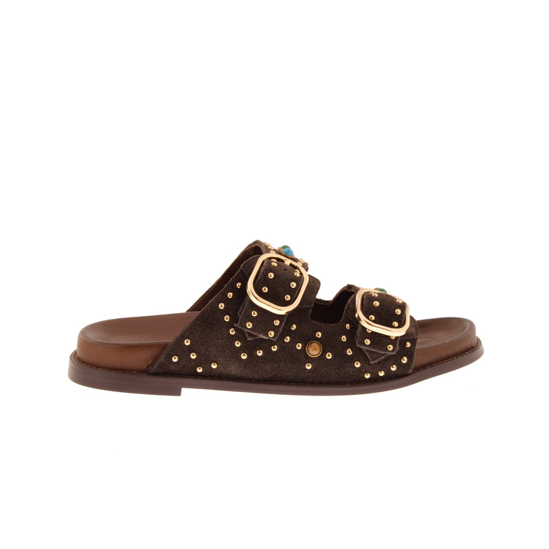 Bibi Lou slippers braun 1