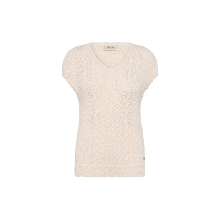 Cream sweater lightbrown