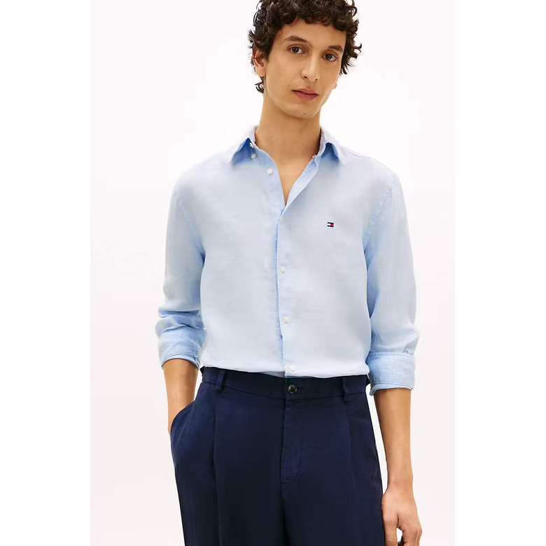 Tommy Hilfiger hemd blauw 2