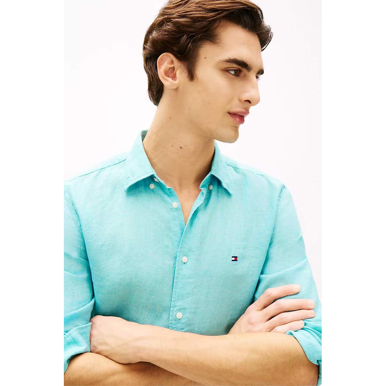 Tommy Hilfiger hemd groen 2