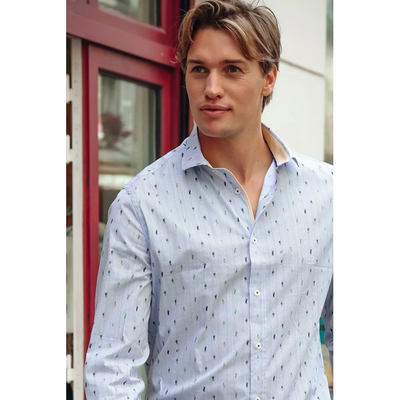 A Fish Named Fred hemd blau 2