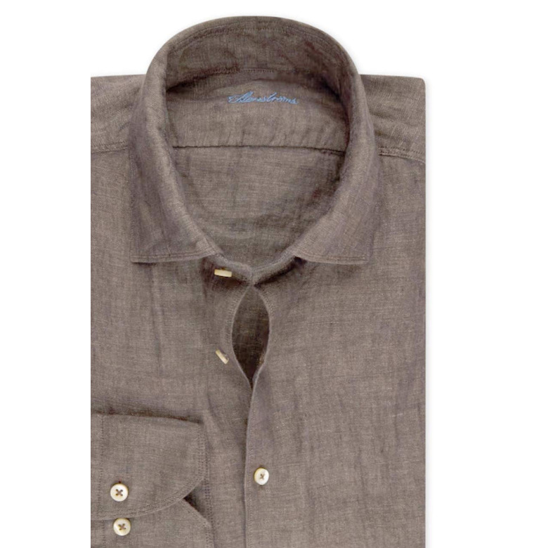 Stenstroms hemd bruin 2