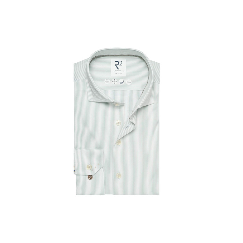 R2 Amsterdam hemd groen 1