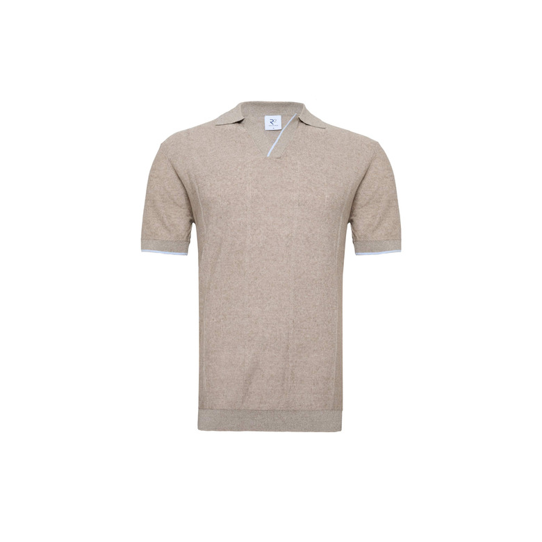 R2 Amsterdam polo beige 1