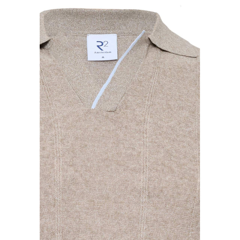 R2 Amsterdam polo beige 2
