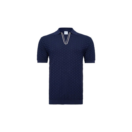 R2 Amsterdam polo blauw