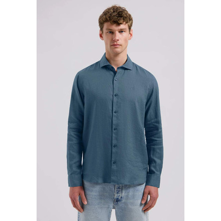 Dstrezzed hemd blauw