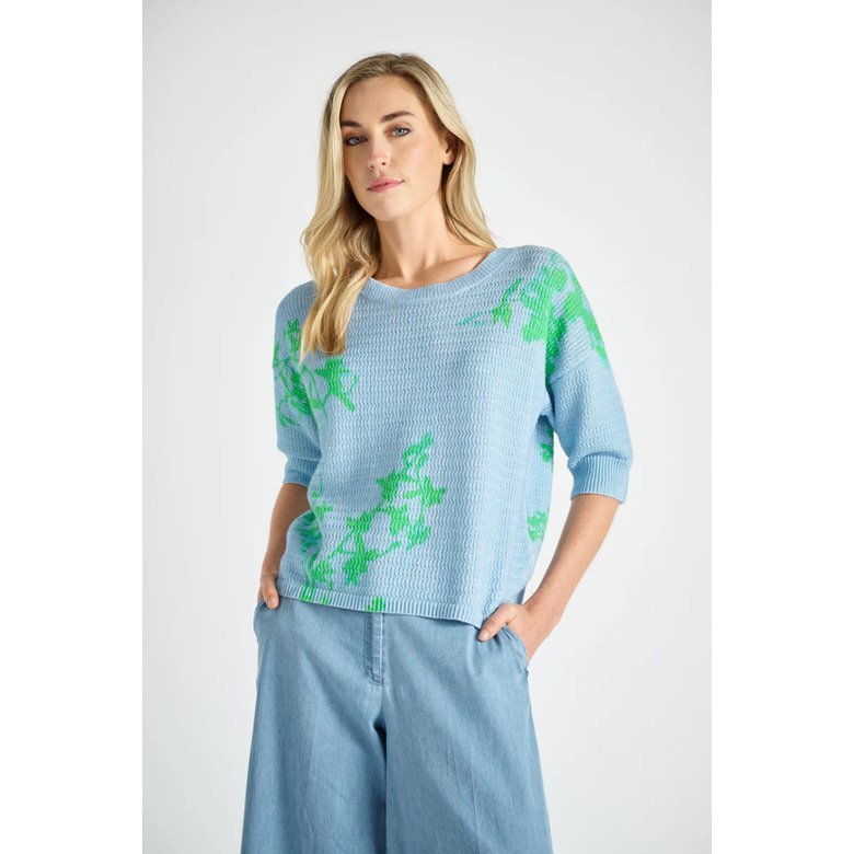 Marie Mero sweater blue 2